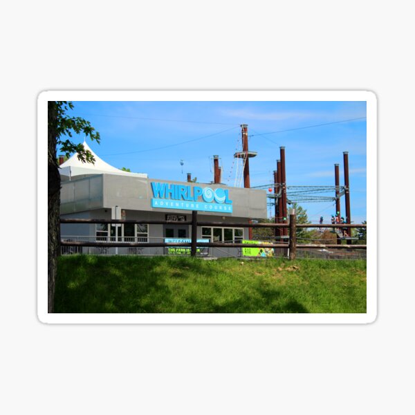 quot Whirlpool Adventure Course quot Sticker by BritishYank Redbubble