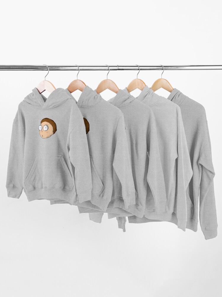 Alternate view of Rick and Morty | Gritty Morty Kids Pullover Hoodie