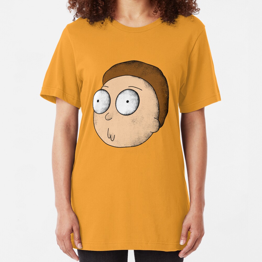 Rick and Morty | Gritty Morty Slim Fit T-Shirt