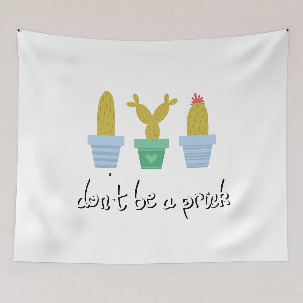 Item preview, Don't be a prick cacti pun designed and sold by MysticMagpie.