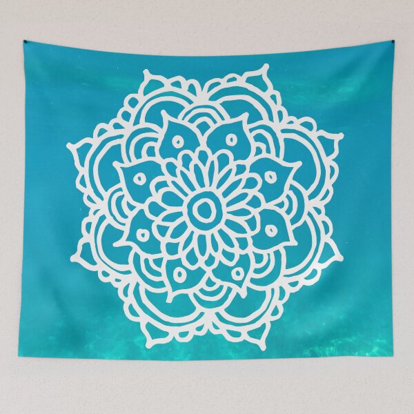 Item preview, Tropical Ocean Mandala designed and sold by Julie Erin Designs.