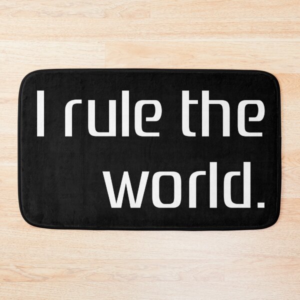 Item preview, I Rule the World designed and sold by 8R41N-M4CH1N3.