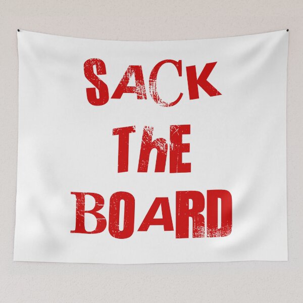 Item preview, Sack The Board - Red Print designed and sold by beaglefruit.