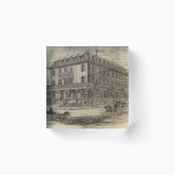 Item preview, Vintage American manor western house designed and sold by Vintage Designs +.