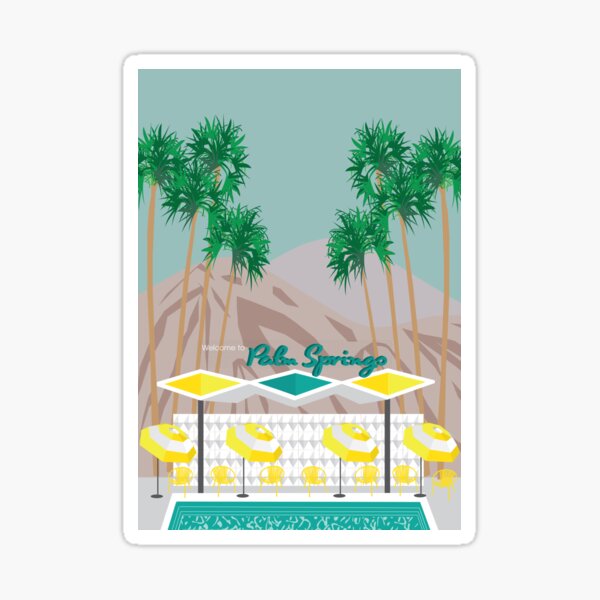 Item preview, Palm Springs designed and sold by jenbucheli.