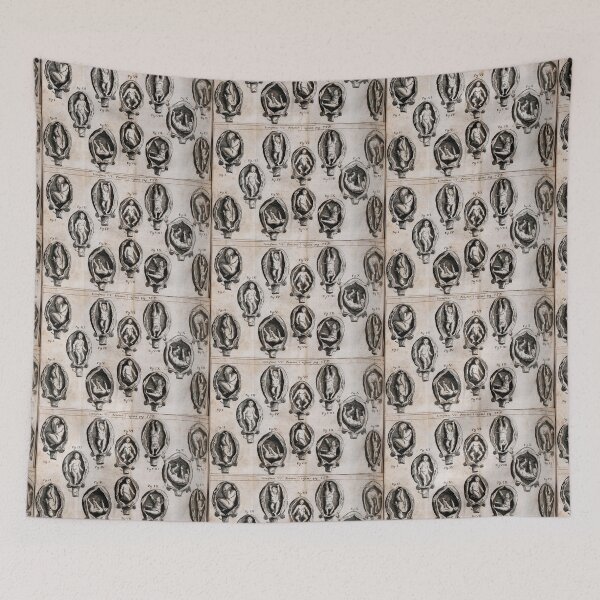 Item preview, Vintage pre-birth chart designed and sold by Vintage Designs +.