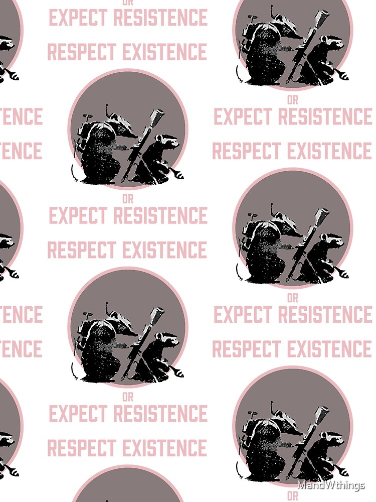 Thumbnail 3 of 3, Scarf, Rats with Rockets - Animal Rights designed and sold by MandWthings.