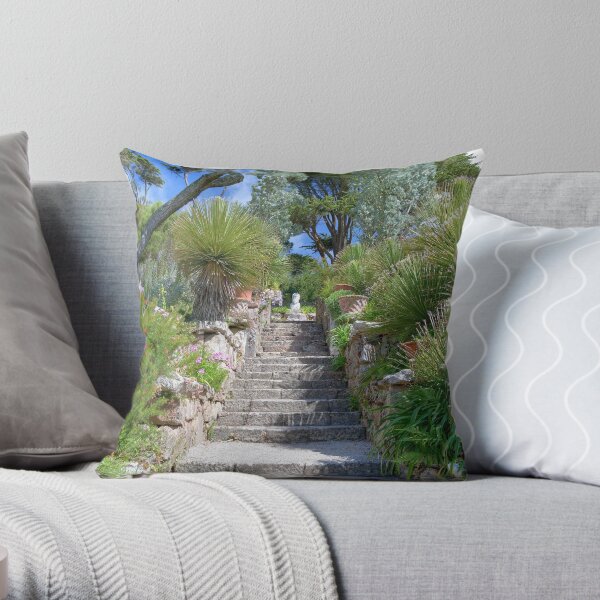 Tresco, Isles of Scilly Throw Pillow