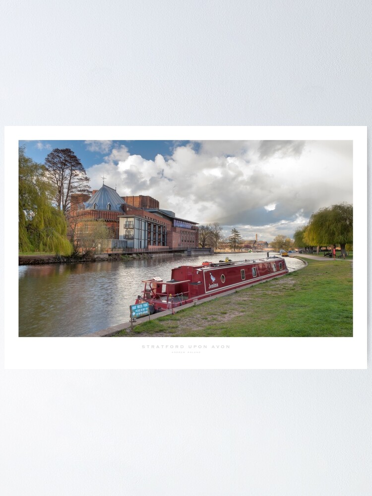 Alternate view of Stratford upon Avon, Warwickshire Poster