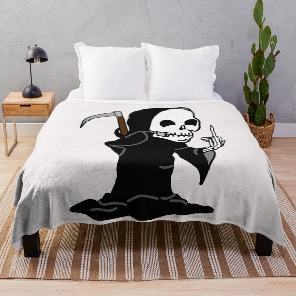 Item preview, Grim Reaper Giving the Finger designed and sold by imphavok.