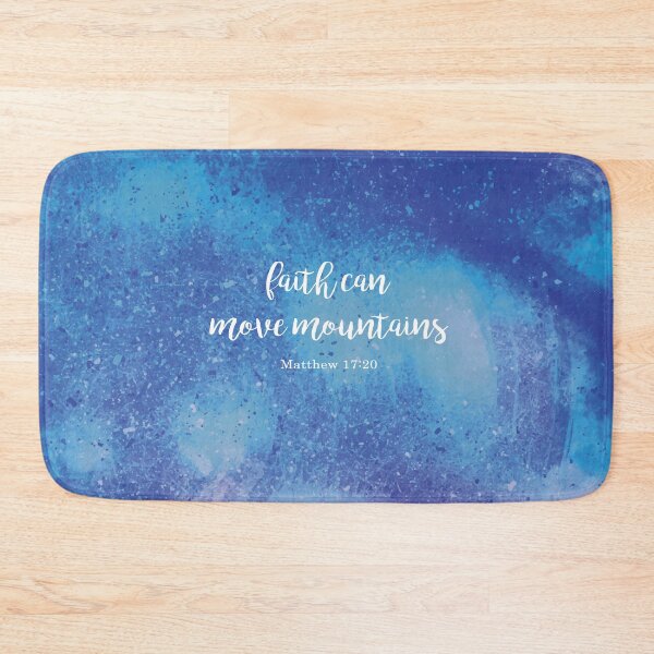 Item preview, faith can move mountains, Matthew 17:20 designed and sold by StudioCitrine.