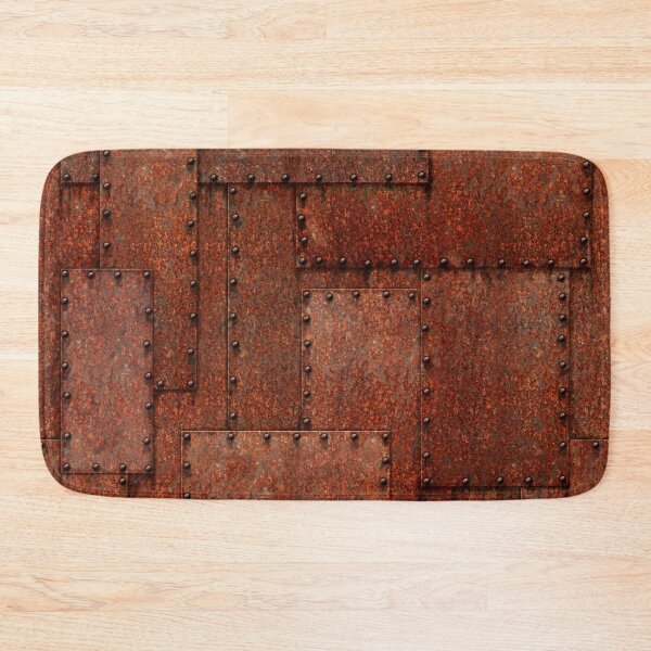 Item preview, Riveted rusty sheet metal designed and sold by Michael Pulley.