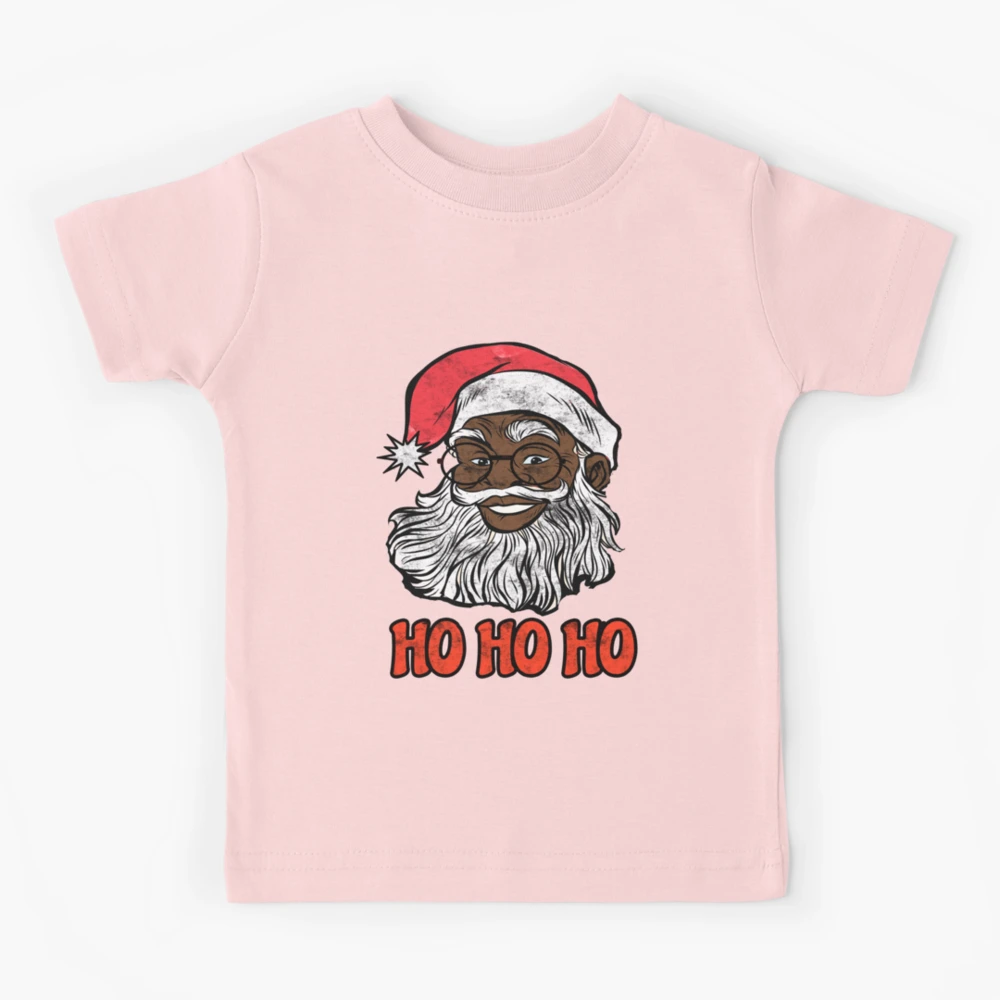 African American Santa Sale funnytshirtemp Redbubble | T-Shirt Ho Kids Claus Merry Ho for Christmas\