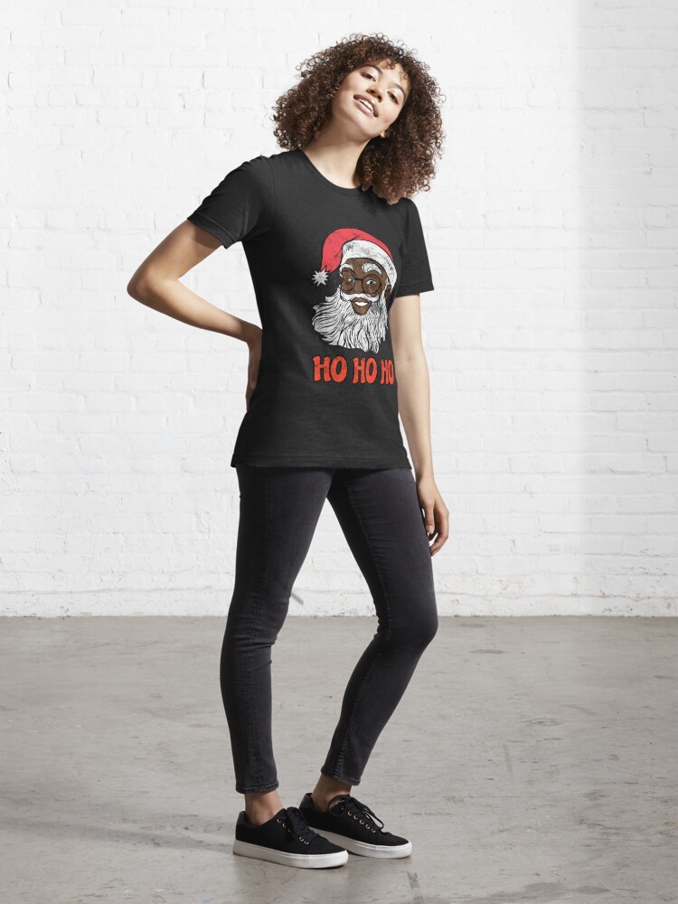 African American Santa Claus Redbubble Essential Christmas\
