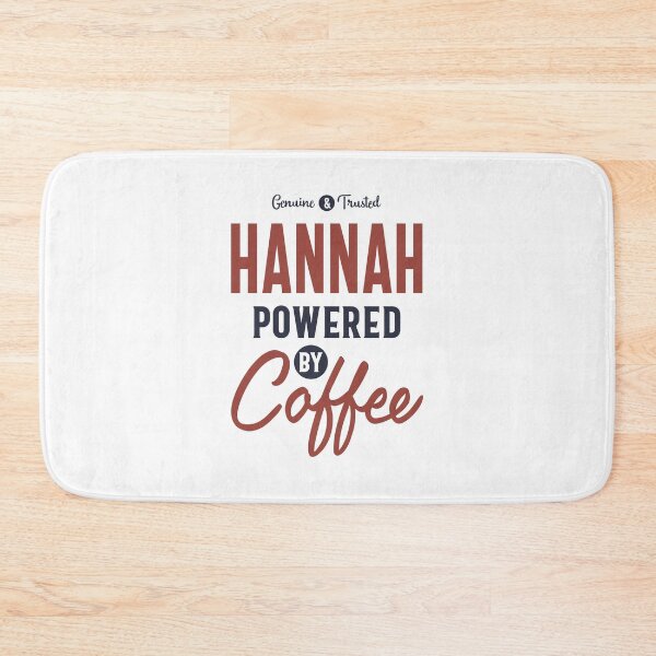 Item preview, Hannah Powered by Coffee designed and sold by cidolopez.