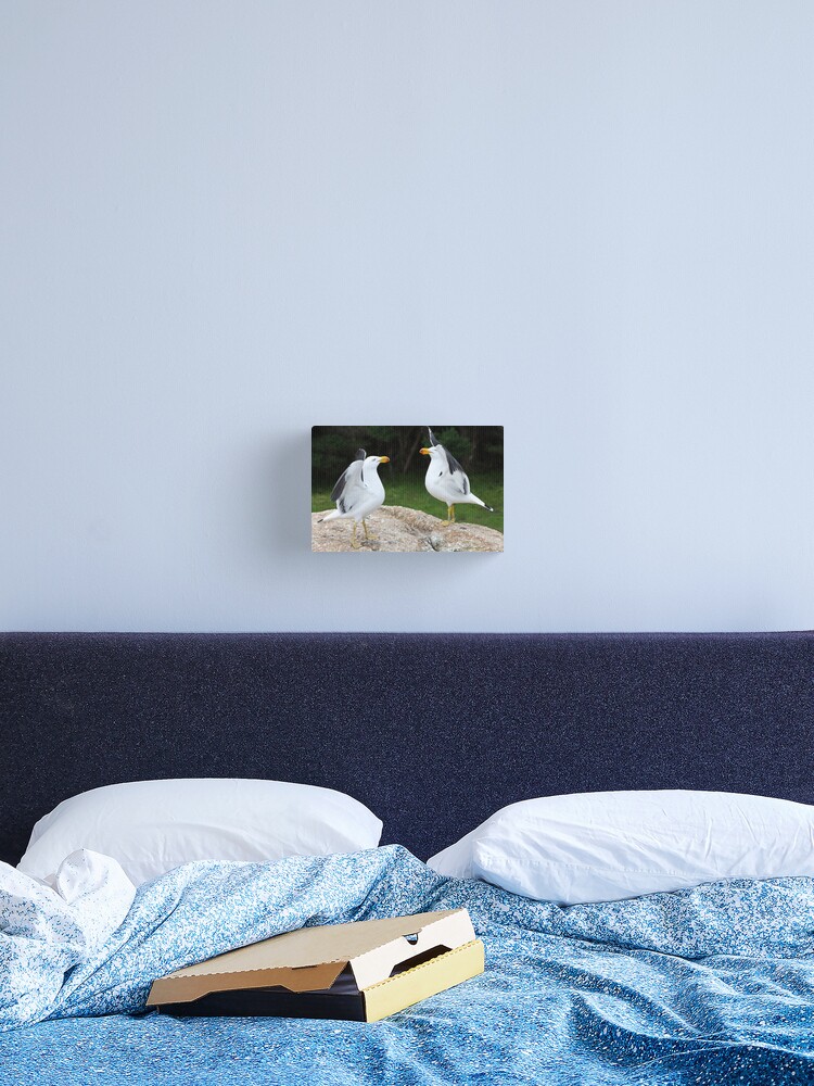 Thumbnail 1 of 3, Canvas Print, Flapping their wings designed and sold by shep34.