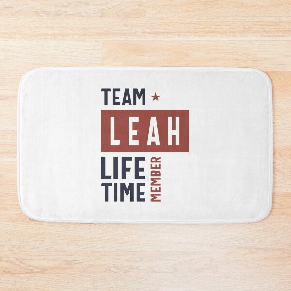 Item preview, Team Leah Lifetime Member designed and sold by cidolopez.