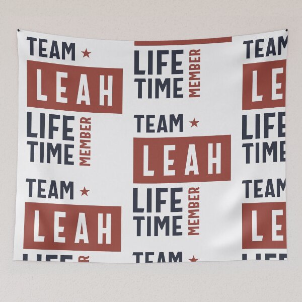 Item preview, Team Leah Lifetime Member designed and sold by cidolopez.