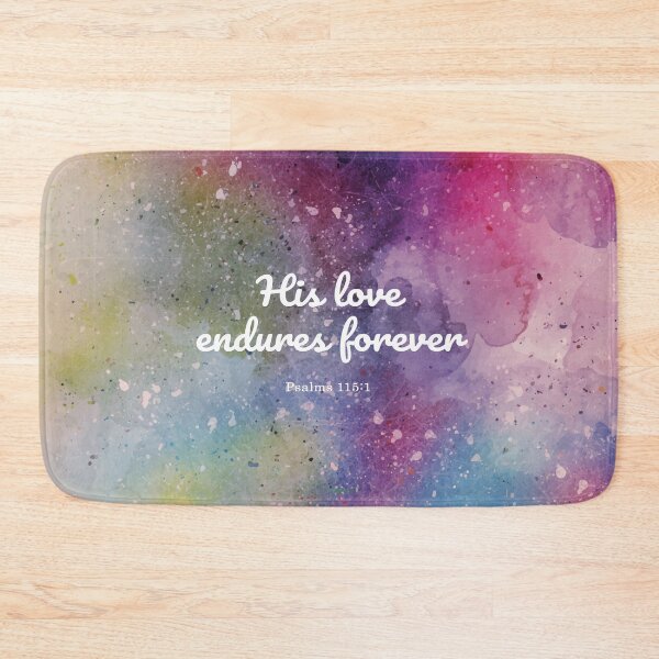 Item preview, His love endures forever  Psalms 115:1 designed and sold by StudioCitrine.