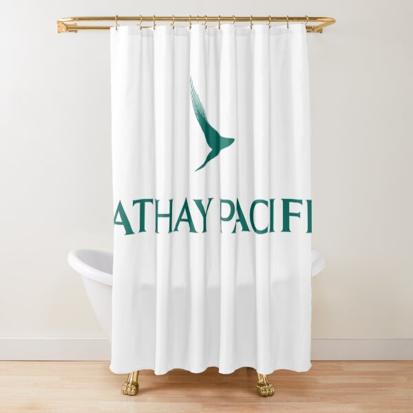 Cathay Pacific Logo Shower Curtain
