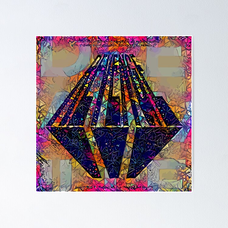 Abstract Revenge of the Dreamers III Tapestry