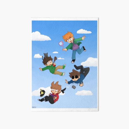 Eddsworld Matt <3 Art Board Print for Sale by EggrollsRppl2