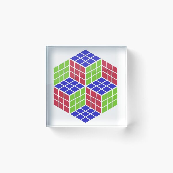 Item preview, Cubos de puzzle blanco designed and sold by weavernap.