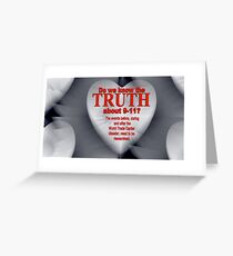THE TRUTH Greeting Card