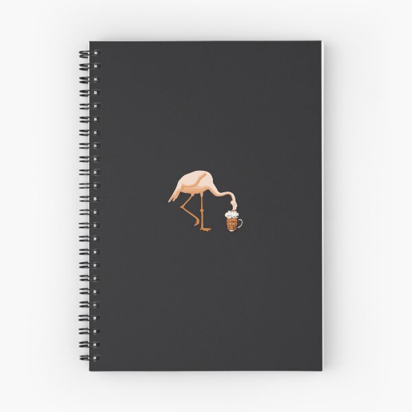 Item preview, Flamingo Drinking Beer designed and sold by TheaDesign.