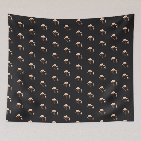 Item preview, Flamingo Drinking Beer designed and sold by TheaDesign.