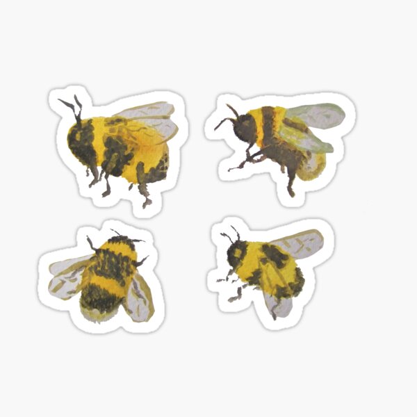 Bees Sticker