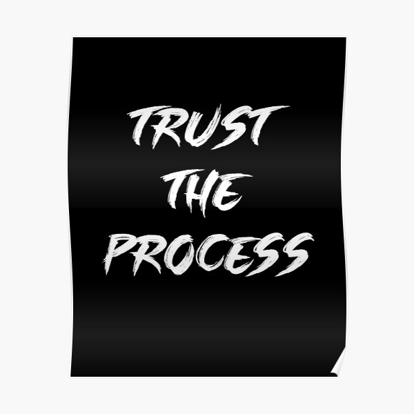 Trust The Process (Joel Embiid) Poster