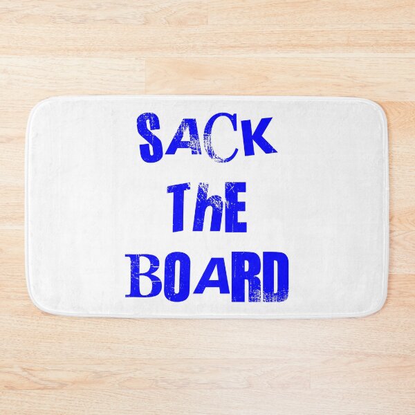Item preview, Sack The Board - Blue Print designed and sold by beaglefruit.