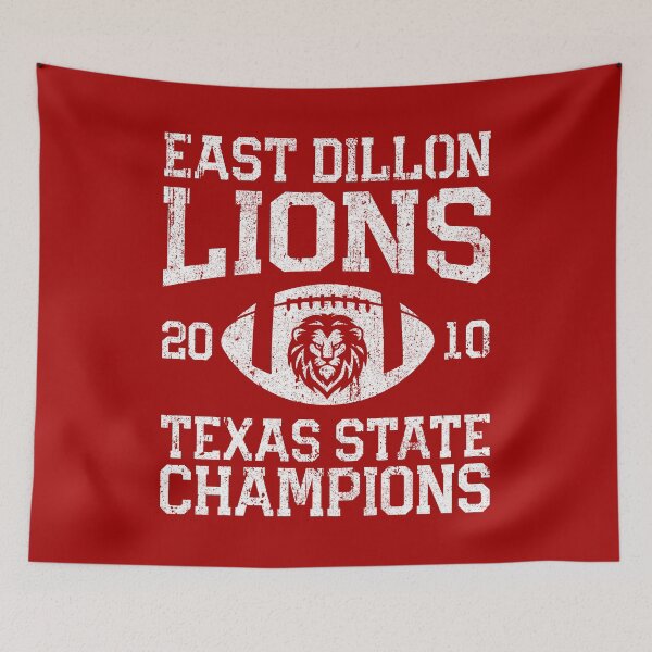 Item preview, East Dillon Lions Texas State Football Champions designed and sold by huckblade.