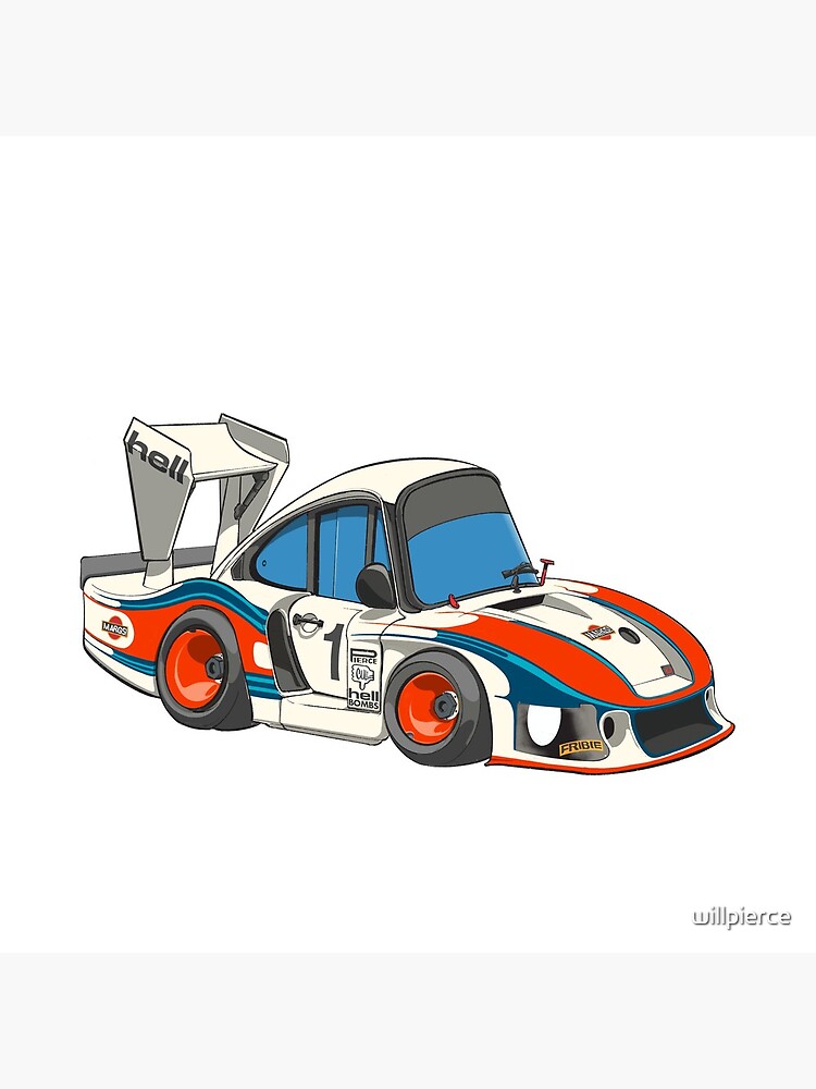 Disover Porsche 935/78 ‘Moby Dick’ Premium Matte Vertical Poster