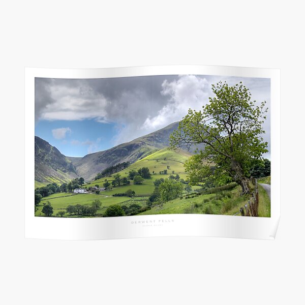 Derwent Fells, Cumbria Poster