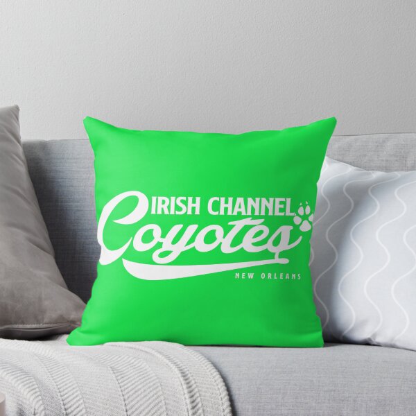Item preview, Irish Channel Coyote in White designed and sold by AmuseThings.