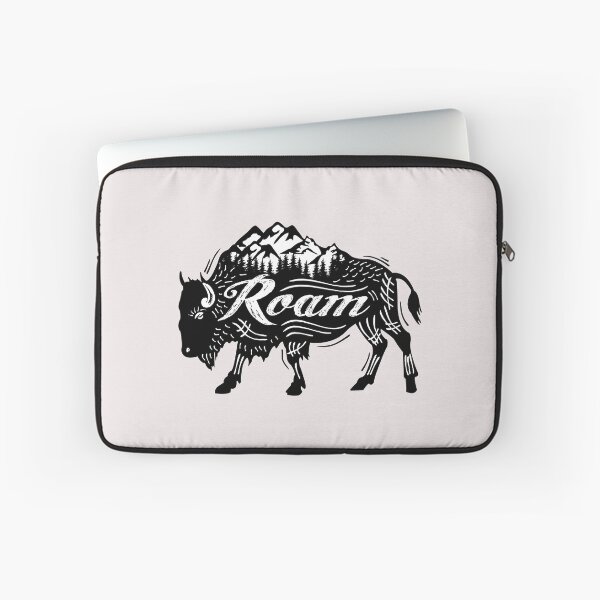 Item preview, Buffalo Roam Black designed and sold by MyMaxDesign.