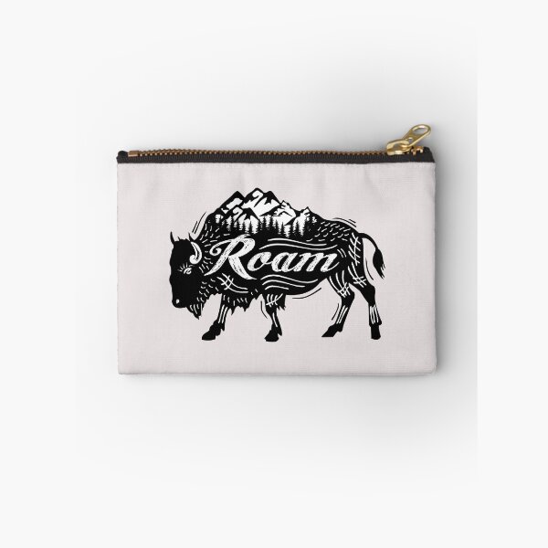 Item preview, Buffalo Roam Black designed and sold by MyMaxDesign.