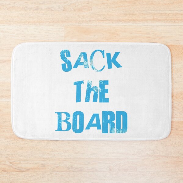 Item preview, Sack The Board - Sky Blue Print designed and sold by beaglefruit.