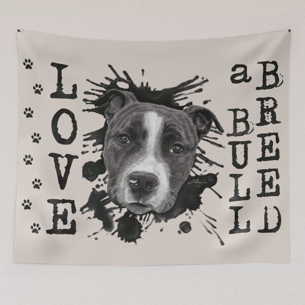 Item preview, Love a bull breed - Mylo designed and sold by CladdaghRescue.