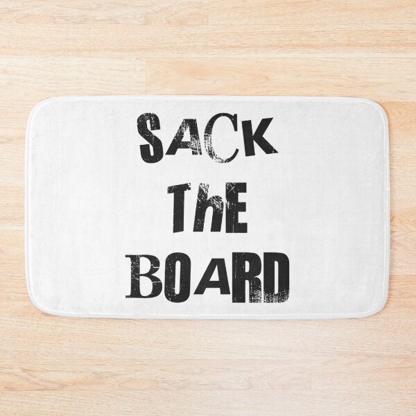 Item preview, Sack The Board - Black Print designed and sold by beaglefruit.