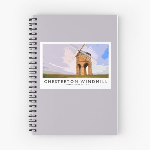 Item preview, Chesterton Windmill (Railway Poster) designed and sold by andrewroland.