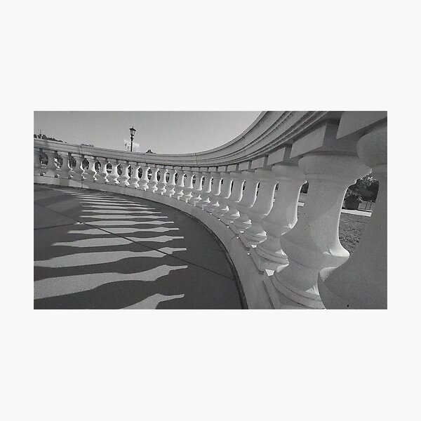 Item preview, Conservatory Banister B&W designed and sold by WolfPause.
