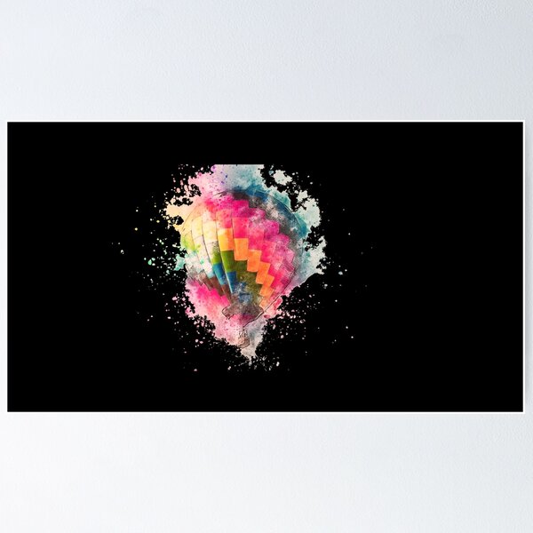 Item preview, Rainbow Hot Air Balloon designed and sold by DennisDesigns.