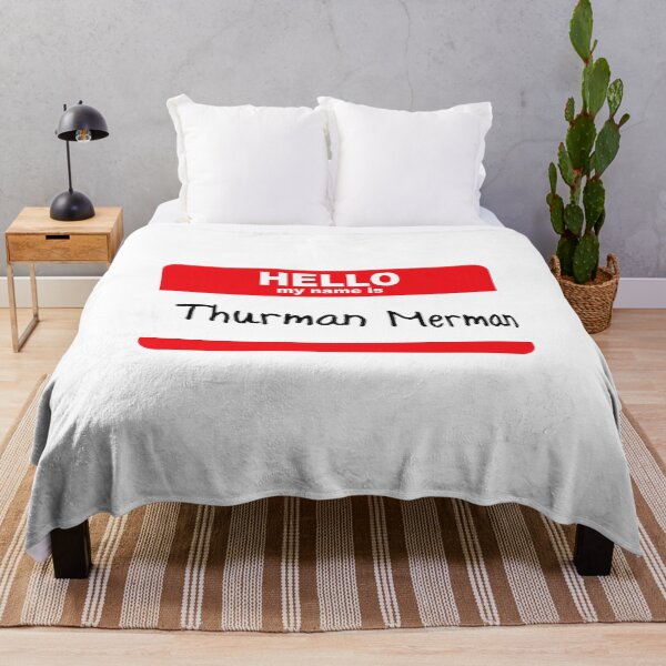 Item preview, Hello My Name Is Thurman designed and sold by GeeklyShirts.