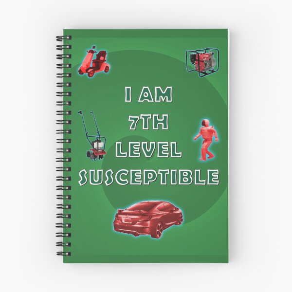 Item preview, 7th Level Susceptible designed and sold by REDROCKETDINER.