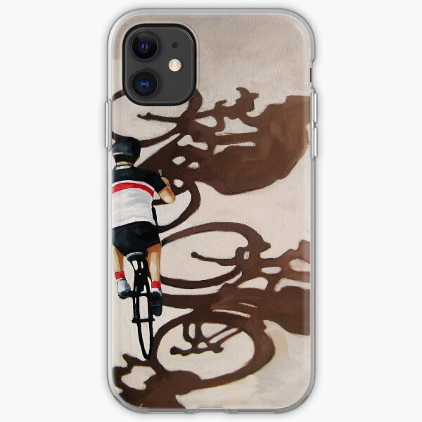 The Cycle Ride 2 - cycling art iPhone Soft Case