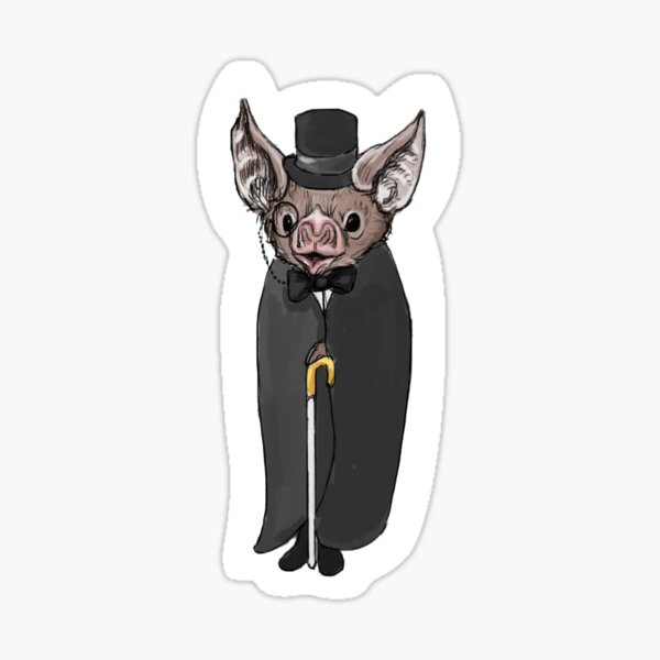 Item preview, Fancy Bat designed and sold by Alar Illustration.