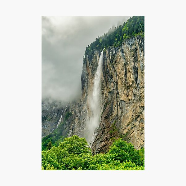 Item preview, Staubbach Waterfall, Lauterbrunnen,Switzerland designed and sold by Nethycurl.